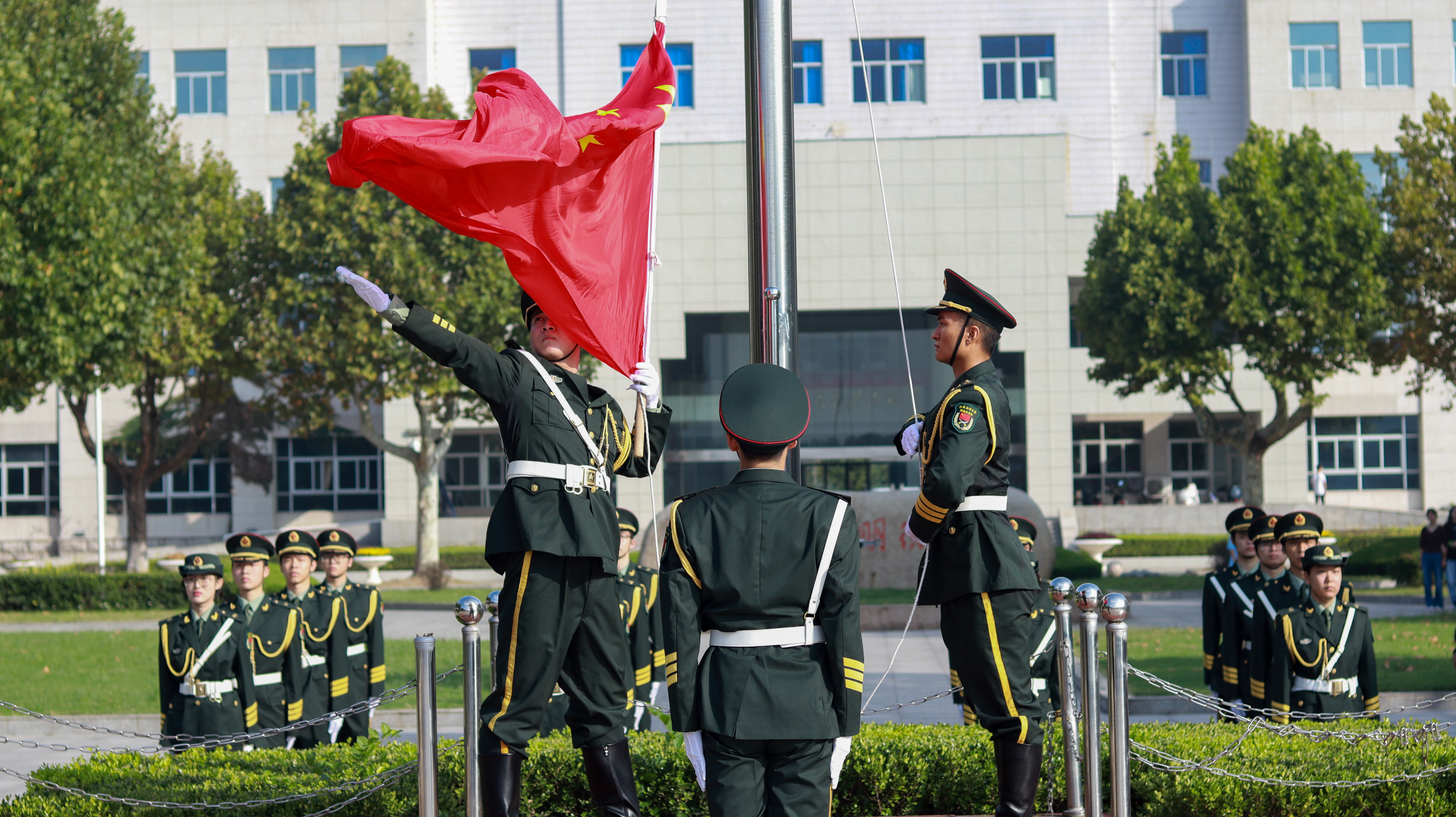 仪仗队照片图片